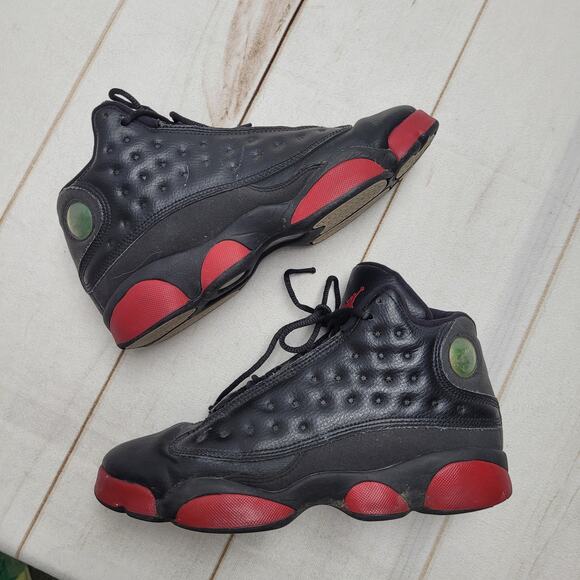 Air Jordan Retro black red "Dirty bred" sneaker shoe - Picture 1 of 9